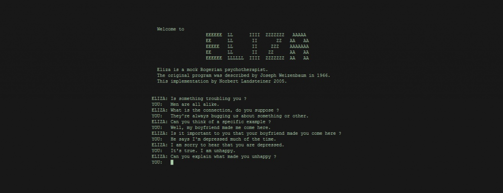 Eliza Chatbot